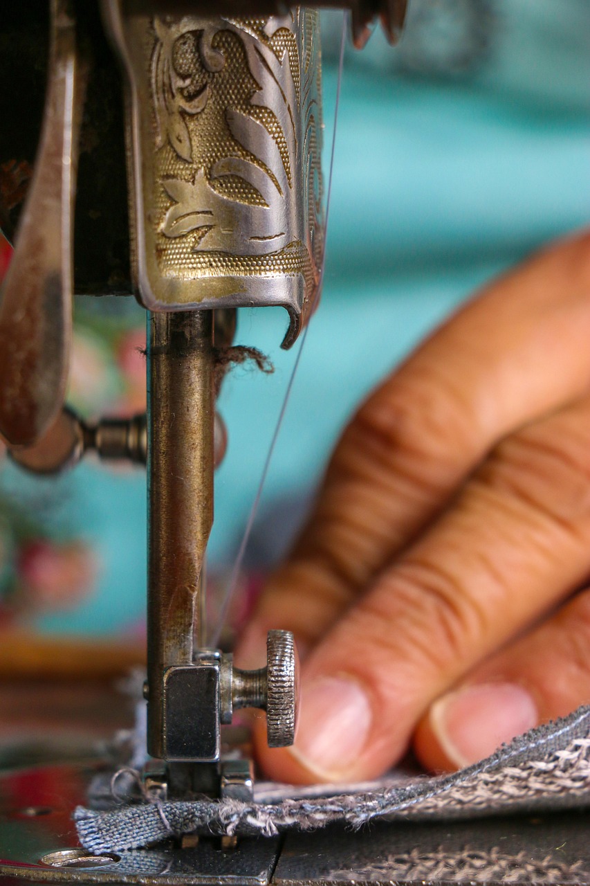 Hand stitching